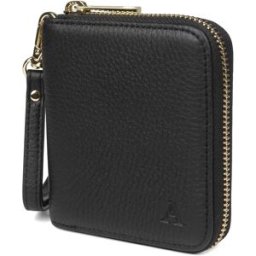 Aarni hjortskinn mini Clutch-plånbok svart/guld