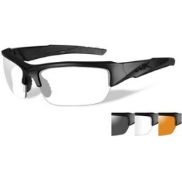 Wiley X WileyX VALOR Clear/Grey/Light Rust Matte Black Frame Kit