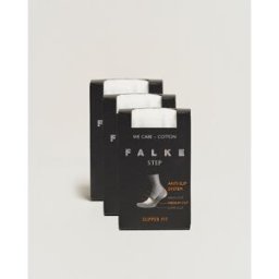 Falke 3-pack Step In Box Loafer Socks White