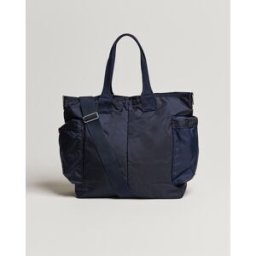Porter-Yoshida & Co. Force 2Way Tote Bag Navy Blue