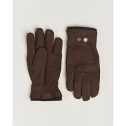 Hestra Bergvik Fleece Liner Buckle Nubuck Glove Espresso