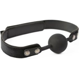 Mitac Sei Mio Strictly Come Quietly Soft Strap Silicone Ball Gag