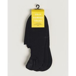 CDLP 3-Pack No Show Socks Black