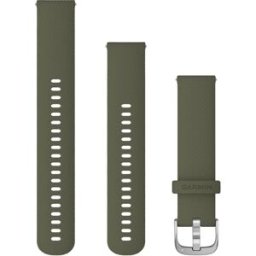 Garmin mossgrön Quick release silikonarmband 20mm 010-12924-11