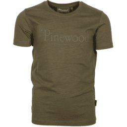 Pinewood T-Shirt Outdoor Life Barn (Färg: Jaktoliv, Storlek: 164)