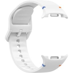 Tiera Samsung Galaxy Watch 8 silikonarmband vit