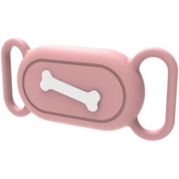 Tiera Samsung Galaxy SmartTag 2 skyddsfodral för hund/katthalsband pink
