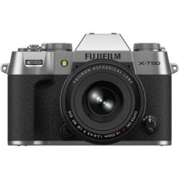 Fujifilm X-T50 kamerahus - Silver + XF 16-50mm f/2,8-4,8 R LM WR