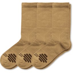 5.11 Tactical Duty Ready Plus Crew Socks (3-Pack) (Färg: US DK Coyote, Storlek: Large (44.5-47.5))