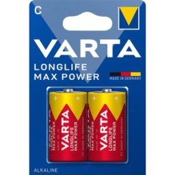 Varta Batteri Longlife C-Cell 14AUP/LR14 2-Pack