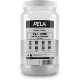 Pulverlackeringsfärg silver, 1 kg