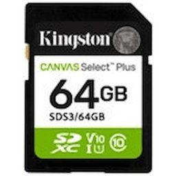 Kingston Canvas Select Plus - Flash-minneskort - 64 GB - Video