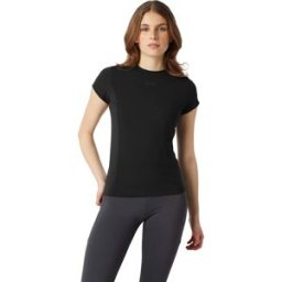 Björn Borg Women's Borg Sleek Slim T-Shirt Black Beauty L
