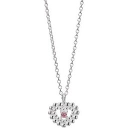 Kalevala Pink Ribbon 2025 Circle of Light silver halsband pink 2269483J45