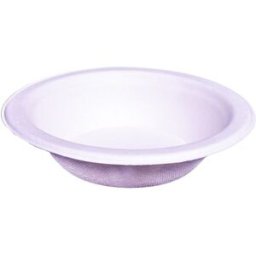 NO BRAND Tallrik Bagasse BIO djup 350ml 50/fp