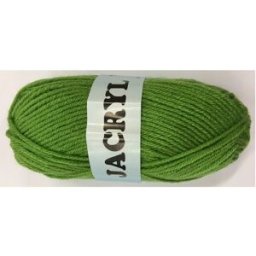 NO BRAND Akrylgarn 50g grön