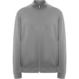 ROLY Sweater zip ulan unisex gråmel L