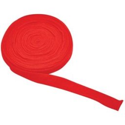 PLAYBOX Tubstickat tyg, 3 cmx10 m, röd