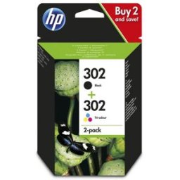 HP Bläckpatron X4D37AE 302 2/fp