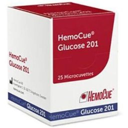 HEMOCUE Kuvett Glucose 201 styckförpackade 4x25/fp