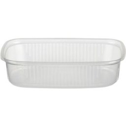 PAPSTAR Bägare Rektangulär PP 125 ml 100/fp
