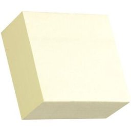NO BRAND Notes kub Standard 76x76mm gul 450bl