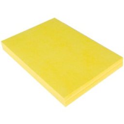 NO BRAND Gladkartong A3 Citrongul 180g 20 ark