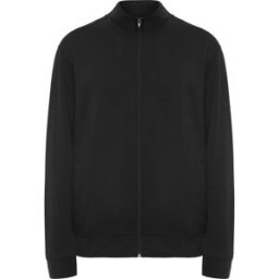 ROLY Sweater zip ulan unisex svart 3XL
