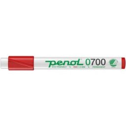 PENOL Märkpenna 0-700 perm 1,5mm röd