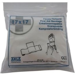 AKLA Första förband 17x17cm