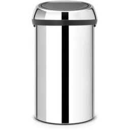 BRABANTIA Papperskorg Touch Bin XL 60L blankborstat stål