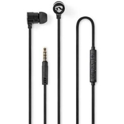 NEDIS Headset HPWD5020BK In-Ear 3,5mm svart