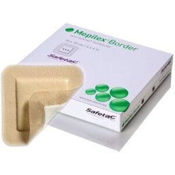 MEPILEX Border Flex 7,5x7,5cm 5/fp