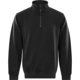 FRISTADS Sweatshirt halfzip 1737 sv S