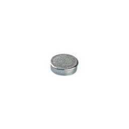 NO BRAND Magnetknappar 30mm silver 6/fp