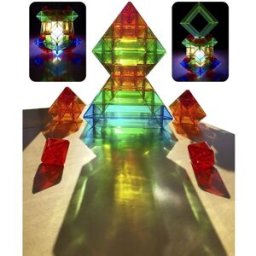 NO BRAND Geometriska figurer transparent 15/fp