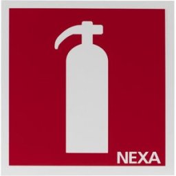 Nexa Skylt Brandsläckare 20x20cm