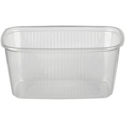 PAPSTAR Bägare Rektangulär PP 250 ml 100/fp
