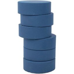 PLAYBOX Färgpuckar 57mm, mörkblå 6/fp