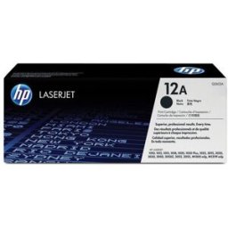 HP Toner Q2612A 12A 2K Svart