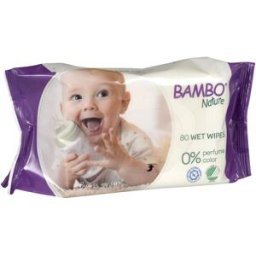 BAMBO Våtservett Nature oparfymerad 80/fp