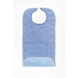 NO BRAND Haklapp med spillficka 45x90cm blå