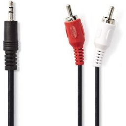 NEDIS Kabel 3,5mm Ha - 2xRCA Ha 1,5m