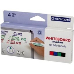 CENTROPEN Whiteboardpenna rund 4/fp