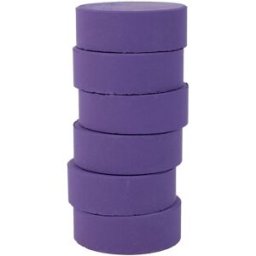 PLAYBOX Färgpuckar 57mm, lila 6/fp