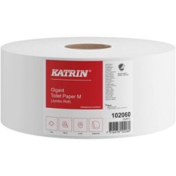 KATRIN Toalettpapper Gigant M 1-lager, 98 mm, naturell vit 6/fp