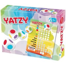 NO BRAND Spel Barnyatzy färgtärningar