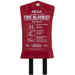 Nexa Brandfilt Silikon 120x180cm Röd