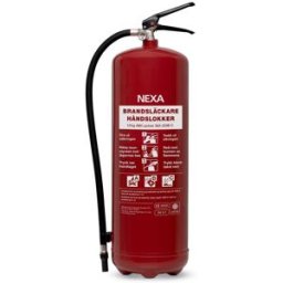 Nexa Brandsläckare 12kg pulver 55A Röd