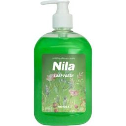 NILA Flytande handtvålen Mild, äpple, grön, 500ml